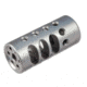 Precision Hardcore Gear Stainless Steel Slotted Hybrid Brake - 1in OD X 5/8in-24, Raw, HC-91120