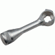 Precision Hardcore Gear Savage Stainless Steel Clear Knurled Bolt Handle - RH, Clear, HC-91333