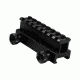 XTS 1in. See-through Short Riser Mount, Black XTS-WT8