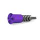 XTS Forward Assist Assembly, AR-15/AR-10, Plunger/Forward Assist Pawl/Spring &amp; Roll Pin, Anodized Purple, XTS-FAA-PP