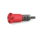 XTS Forward Assist Assembly, AR-15/AR-10, Plunger/Forward Assist Pawl/Spring &amp; Roll Pin, Anodized Red, XTS-FAA-RD