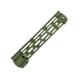 XTS AR-15 M-Lok Rail, 10 in, OD Green, XTS-ADZ10-OD