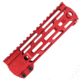 XTS AR-15 M-Lok Rail, 7 in, Red, XTS-ADZ07-RD