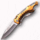 XTS MT A705SGD Folding Knife, Gold MT A705SGD