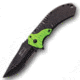 XTS MT A885GN Folding Knife, Green MT A885GN