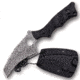 XTS MX 8126 Fixed Blade Knife, Black MX 8126