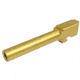 XTS Pistol Barrel, Glock 17 Gen 1-3, 9mm Luger, 1-10 Twist, Tin, Gold, One Size, G17-BAR-G