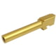 XTS Pistol Barrel, Glock 17 Gen 1-3, 9mm Luger, 1-10 Twist, Tin, Gold, One Size, G17-BAR-G
