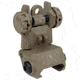 XTS Polymer Rear Flip-Up Sight, Tan FDE, XTS-FRST