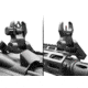 XTS Pro 45 Front And Rear Flip Ups, Black, XTS-P45FRSET