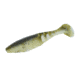 Yamamoto Baits Paddle Tail Zako Soft Bait, 5, 4in, Green Pumpkin-White, YAM-134P-05-981