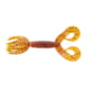 Yamamoto Baits Double Tail 5in Hula Grub, 10 Pack, Fire Craw, YAM-97-10-9003