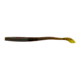 Yamamoto Baits Kut 5in Tail Worm, 10, Green Pumpkin-Green-Purple, YAM-7L-10-301
