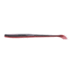 Yamamoto Baits Kut 5in Tail Worm, 10, Red Shad, YAM-7L-10-900