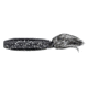 Yamamoto Baits Fat Ika Soft Bait, 10, 4in, Smoke-Silver Flake, YAM-92F-10-135