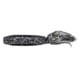 Yamamoto Baits Fat Ika Soft Bait, 10, 4in, Smoke-Silver Flake, YAM-92F-10-135