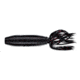 Yamamoto Baits Fat Ika Soft Bait, 10, 4in, Black with Small Red Flake, 92F-10-051