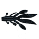 Yamamoto Baits Flappin Hog Creature Bait, 3.75in, 7pk, Black with Large Blue, FH-07-021