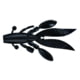 Yamamoto Baits Flappin' Hog Creature Bait, 3.75in, 7pk, Black with Large Blue, FH-07-021
