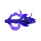 Yamamoto Baits Kreature, 4in, 7pk Junebug Purple with Emerald Flake, 5-07-213