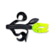 Yamamoto Baits Kreature Soft Bait, 7, 4in, Black With Large Blue Body &amp; Chartreuse With Large, YAM-5-07-522
