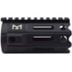 Yankee Hill Machine 4.25in Mini M-LOK MR7 Free-floating Handguard, Matte Black, YHM-5332