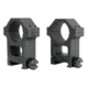 Yankee Hill Machine 4-Screws Scope Rings AR-Tall One Inch Weaver Matte Black