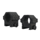 Yankee Hill Machine 6-Screw Low Profile Scope Ring Set Short 30mm Picatinny Matte Black