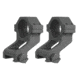 Yankee Hill Machine Dual Offset Scope Ring Set One Inch Picatinny Matte Black