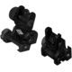 Yankee Hill Machine Flip Front and Rear Sights Set, Black, YHM-8027