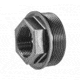 Yankee Hill Machine Sidewinder Direct Thread Adapter, 1/2x32, Black, YHM-3253
