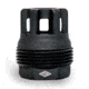 Yankee Hill Machine sRx Mini Muzzle Brake, OD Black Phosphate Steel, 1/2-28 tpi, 9mm, 4401MB28