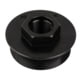 Yankee Hill Machine Universal Suppressor Mount, Coverts HUB Mount to Direct Thread, M13.5x1 LH, Black, YHM-2189-M
