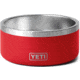 Yeti Boomer 8 Dog Bowl, Rescue Red, 8 oz, 21071504591