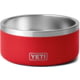 Yeti Boomer 8 Dog Bowl, Rescue Red, 8 oz, 21071504591