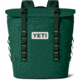Yeti Hopper Backpack Soft Cooler M12, 20 Cans, Black Forest Green, 18060131827