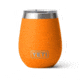 Yeti Rambler 10 oz Wine Tumbler with MagSlider Lid, King Crab Orange, 21071500532