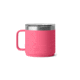 Yeti Rambler 14 oz Stackable Mug w/Durasip Ceramic Lining, Tropical Pink, 21071507359