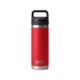 Yeti Rambler 18 oz Water Bottle w/Chug Cap, Rescue Red, 21071504044