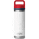 Yeti Rambler 18 oz Bottle Chug, White/Navy/Rescue Red, 18 oz, 21071505907