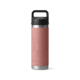 Yeti Rambler 18 oz Bottle with Chug Cap, Sandstone Pink, 21071504470