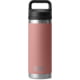 Yeti Rambler 18 oz Water Bottle w/Chug Cap, Sandstone Pink, 21071504470