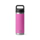 Yeti Rambler 18 oz Water Bottle w/Chug Cap, Wildflower Fuchsia, 21071503136