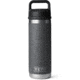 Yeti Rambler 18 oz Water Bottle w/Chug Cap, Black Stone, 21071507596