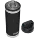 Yeti Rambler 18oz Bottle Chug, Black, 21071504040