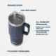 Yeti Rambler 25 oz Straw Mug, Cape Taupe, 21071503600