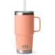 Yeti Rambler 25 oz Straw Mug, Lowcountry Peach, 21071505353