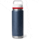 Yeti Rambler 26 oz Bottle Chug, Navy/Rescue Red/White, 26 oz, 21071505933