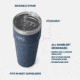 Yeti Rambler 26 oz Straw Cup, Rescue Red, 21071501388