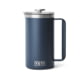 Yeti Rambler 34 oz French Press w/Twist-To-Lock French Press Lid, Navy, 21071501848
